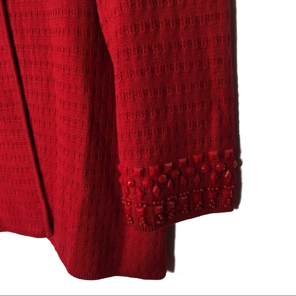 Ruby Rd Beaded Sweater. - Picture 6 of 8